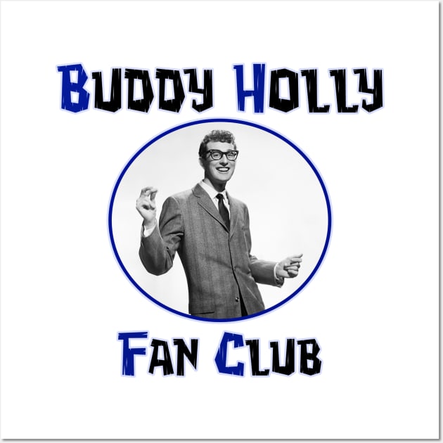 Buddy Holly Fan Club Wall Art by Vandalay Industries